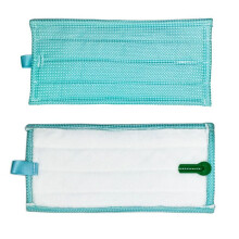 4X Dammsugare Mikrofiber Rengöringsdukar Återanvändbar Tvättbar Moppduk för Kobold SP7 SP600 SPB100 C