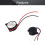 12V Buzzer, Active 90dB Continuous Tone Alarm, DC 12V Beeper, 5 Pack 3