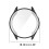 Case with Builtin Screen Protector for Amazfit GTR 3, TPU 360 Full Coverage Bumper, ScratchResistant 3