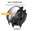 Screen Protector Case for Garmin Vivoactive 6, Tempered Glass Full Coverage Hard PC Bumper, 2 Pack 5