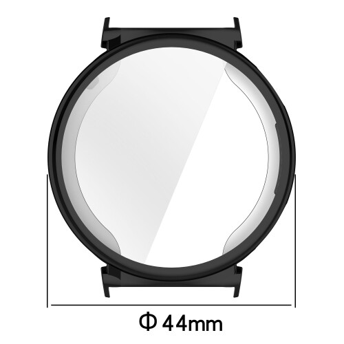 Case with Screen Protector, 3D Full Coverage TPU Bumper, Gold Plated Frame for Huawei Watch GT 5 41mm 1