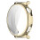 Case with Screen Protector, 3D Full Coverage TPU Bumper, Gold Plated Frame for Huawei Watch GT 5 41mm 4