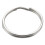 180 Pcs 20mm Outside Dia Universal Split Key Rings Keychain Holders 6