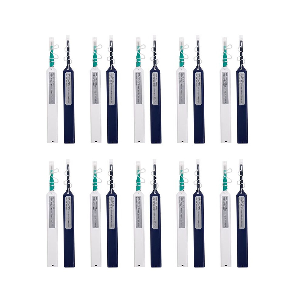 20Pcs Ftth Optical Fiber Pen Cleaner Tool Cleaning 2.5Mm Lc Mu 1.25Mm Sc Fc St Connector Fiber Optic Cleaning Tools 6032096190376