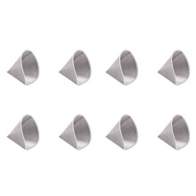 8X Reusable Pour over Coffee Filter Mesh Paperless Coffee Filter Stainless Steel Cone Filter 3 to 4 Cup Drip Filter