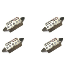 4X pour MN ModèLe 1:12 D90 D91 RC PièCes de Rechange Voiture Mise à Niveau en MéTal Avant Armure Protection Guard