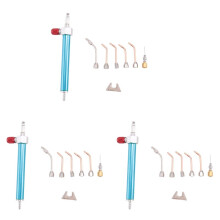 3X Jewelry Tool Water Oxygen Welding Torch with 5 Tips Jewelry Hydrogen Equipment Goldsmith'S Tools