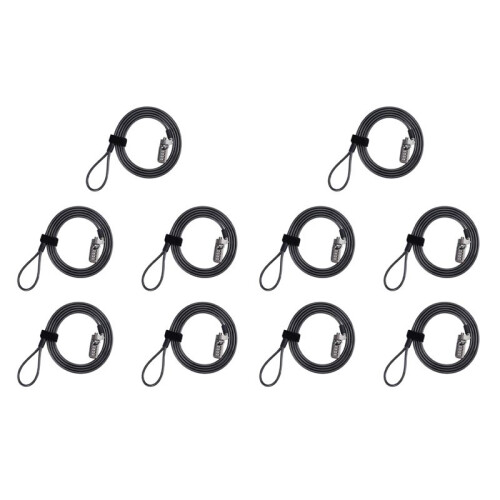 10X Security Anti-Theft Combination Laptop Notebook Cable Lock 4 Digit Password Lock 1