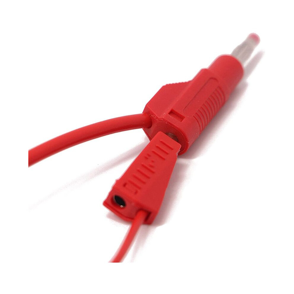 100 Sets Retractable Sheath 4Mm Banana Plug Connectors Stackable Wire Solder Multimeter Test Leads Ends Plugs Adapter 6031453532927