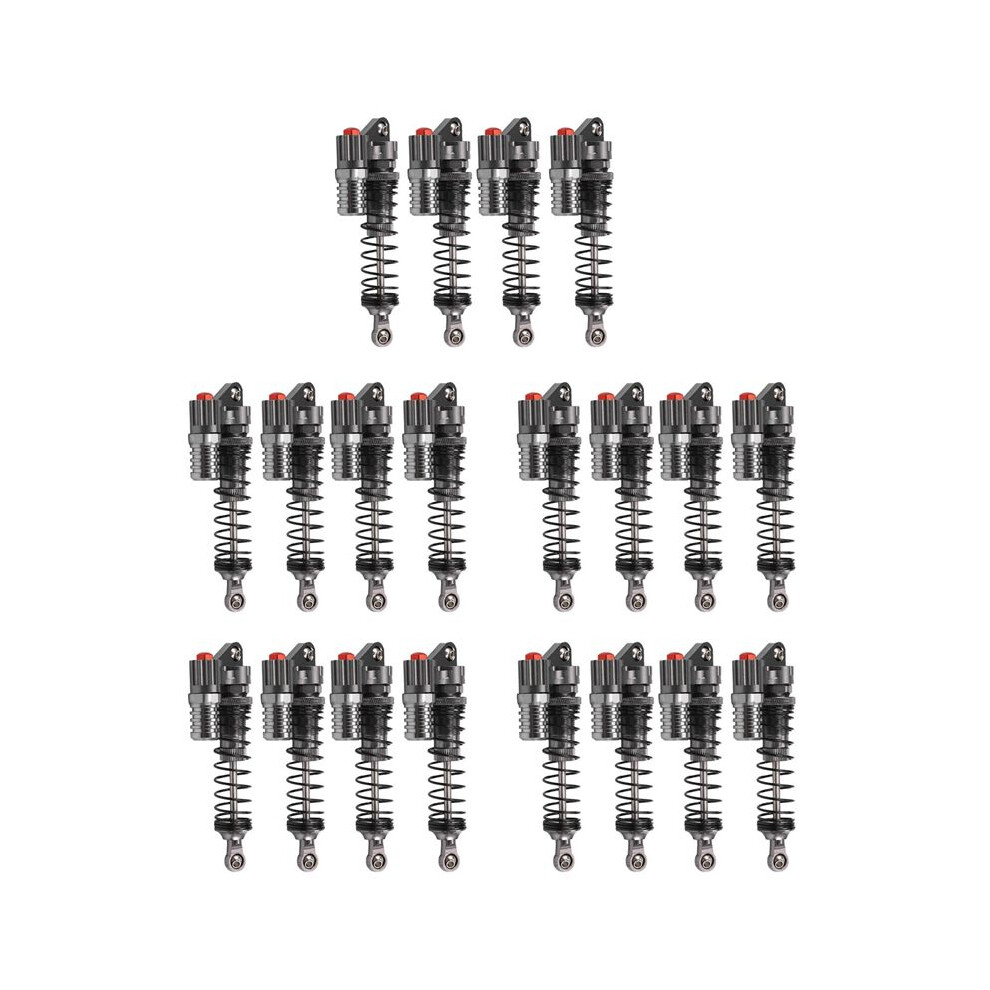 20Pcs Aluminium Alloy 90Mm Absorber Shocks For 1/10 Scale Rc Rock Crawlers Axial Scx10 D90 Truck 6032999208611