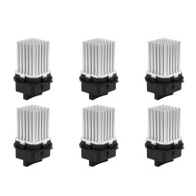 6X Blower Motor Resistor, 6441.S7 Heater Blower Motor Resistor Fan Resistor Fit for 307 407 C3 C4 C5