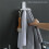 Kitchen Flower-Shaped Rag Rack with Hook Storage Organizer Wall-Mounted No Drilling Spatula Spoon Rack Towel Shelf B 6