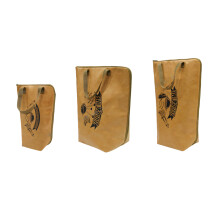 3-pack thermische boodschappentassen voor boodschappen en buiten