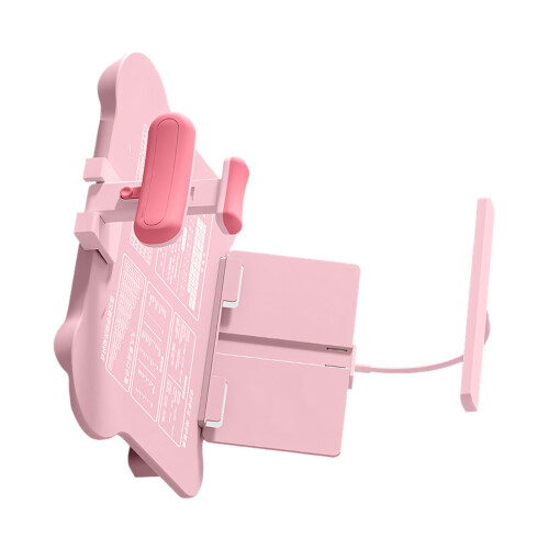 ABS Children Learning Desk Panel Having Flexible Position-Pink