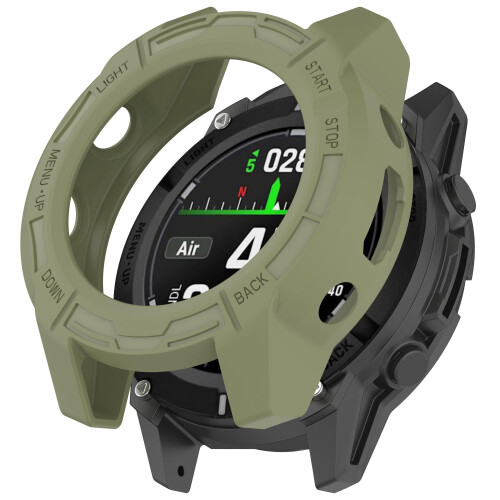 Case for Garmin Descent G2/G1 2 Pack, Rugged Shockproof Soft TPU Bumper Protective Cover, Precise Fit