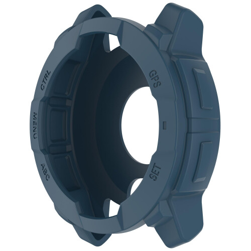 Garmin Instinct E 45mm Watch Case 2 Pack, Shockproof Soft TPU Bumper Protective Cover 1