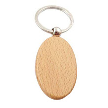 60 StüCke Blank Holz SchlüSsel AnhäNger Diy Holz SchlüSsel AnhäNger SchlüSsel Tags Geschenke Gelb Oval