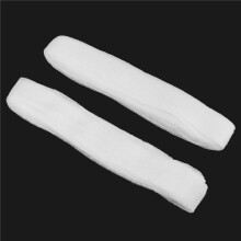30Pcs PVA Mesh 25mm Wide Soluble Fish Refill Carp Fishing PVA Network Stocking Boilie Rig Bait Wrap Net Bags 5M