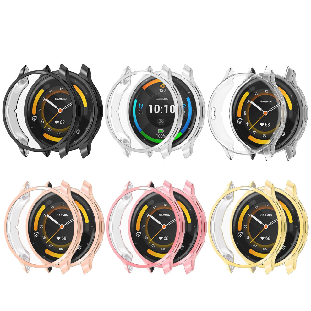Case With Scratchresistant Screen Protector For Garmin Venu 3S, 360 Full Coverage, 6 Colors 9092120105438