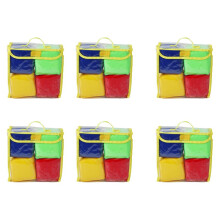DIY Education Playing Dice, Pocket Squares ,Photo Pocket Foam Stacking Blocks - Set of 24