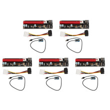 5X PCIe to PCI Express 16X Riser for Laptop External Image Card EXP GDC BTC Miner