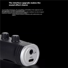 Convertitore USB XLR A Preamplificatore per Microfono USB XU-2 MK3 con Convertitore A/D A 24 Bit