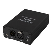 Alctron RD501 Enkelkanaals Microfoonversterker/Voorversterker voor Desktopmicrofoons, Multifunctioneel, Professioneel voor Studio-Opnames
