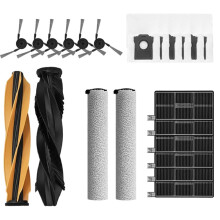 21PCS for Mova Z60 Pro / Z60 Ultra Vacuum Replacement Parts Main Side Brush Roller Mop Dust Bag HEPA Filter