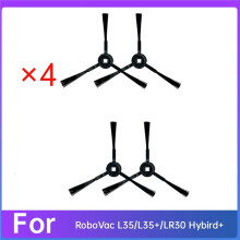 Lot de 4 Brosses Latérales pour Robot Aspirateur RoboVac L35/L35+/LR30 Hybrid+ - Pièces de Rechange pour Brosses Latérales