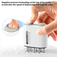 Scalp Care Phototherapy Vibration Guide Comb,Microcurrent High Frequency Vibration,Promotes Hair Growth & Scalp Health