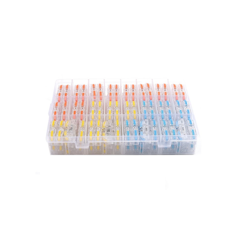 100Pcs Wire Connectors Inline Wire Cable Connector Quick Compact Cable Connector Transparent Supports Splicing 6032204829389