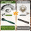 Grinding Wheel Dressing Tool with 25 Replacement Blades(8 Pre-Installed + 17 Backups), for Grinding Wheels Correction 2
