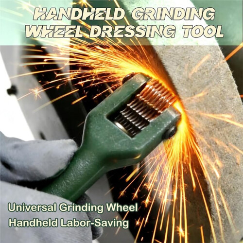 Grinding Wheel Dressing Tool with 25 Replacement Blades(8 Pre-Installed + 17 Backups), for Grinding Wheels Correction 2