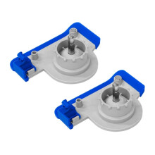 2 Stück Walzenbürstenkappe für  für Deebot T80 / T80 Pro Omni / X9 Pro Omni Staubsauger-Walzenbürstengriff-Seitenabdeckung