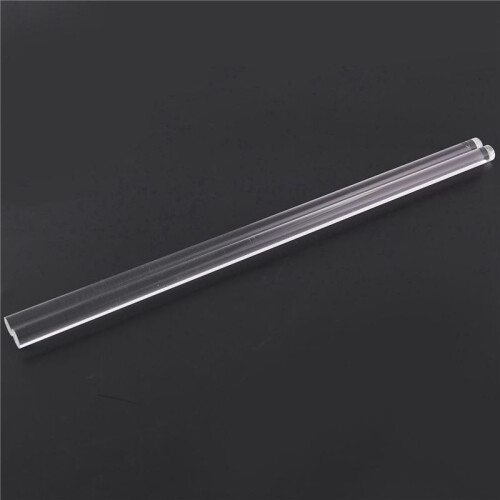 12 Peças 10Mm Transparente Redondo Perspex Barra Acrílica PMMA Haste Extrudada 12 Polegadas Comprimento 1