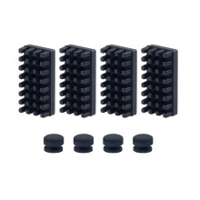 Nozzle Brush for Snapmaker U1 Wiper Silicone Brush Hotbed Mounted Scrubber Cleaning Tool 3D Printe Accessories