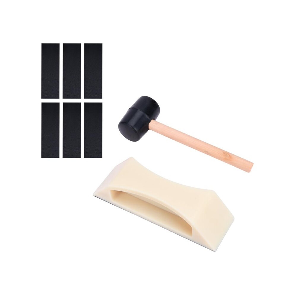 Floor Fixer Tool Kit With Rubber Mallet & Nylon Tapping Block For Lvp, Vinyl, Laminate, Wood And Hardwood Floors 6031945964953