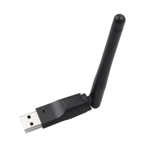 2Pcs MT7601 Chip 150Mbps USB WiFi Antenna 2.4GHz Wireless Network Adapter Rotatable USB2.0 for Satellite Receiver 2