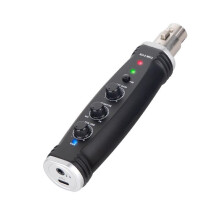 USB Converter XLR to USB Microphone Pre-Amp XU-2 MK3 with 24 Bits A/D Converter
