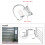 Wireless Rolling Door Sensor 433MHz Roller Shutter Garage Gates Magnetic Detector Thick  Anti-Theft 7