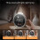 LCD Digital Alarm Clock with Night Light Intelligent Wake  Function Double Alarm Temperature Display for Bedroom Kids 5