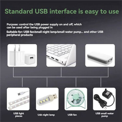 Interrupteur Sans Fil RF USB 433 MHz CC 5 V 1