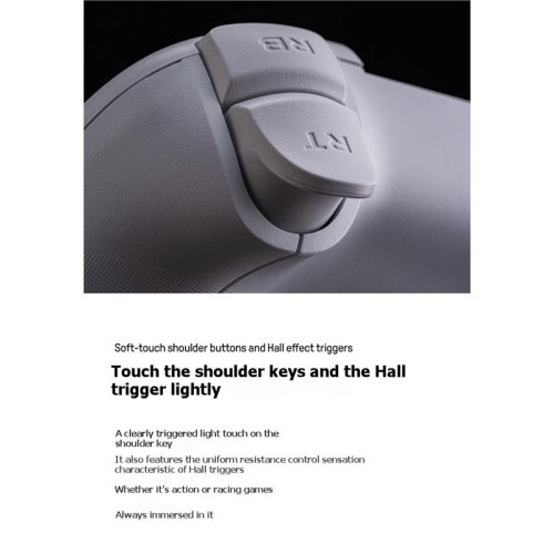 8BitDo Gamepad Wireless  con Joystick Ad Effetto Hall e Grilletti Analogici per Smartphone e Tablet per Android B 2
