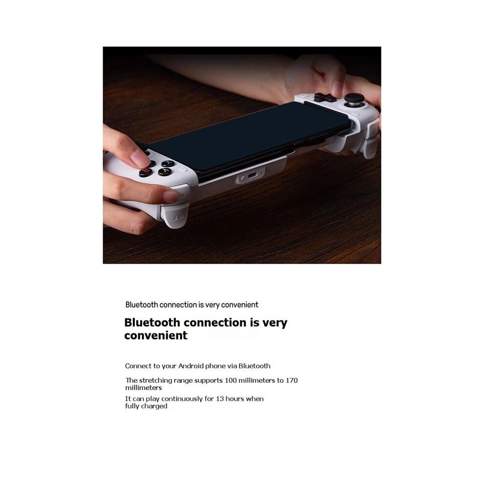 8Bitdo Wireless Gamepad With Hall Effect Joysticks & Analog Triggers For Android Smartphones And Tablets B 6033283101267