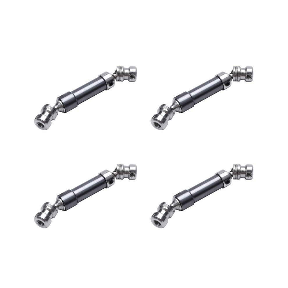 4Pcs Metal Rear Center Drive Shaft Cvd Transmission Shaft For 1:12 12428 12423 Titanium 6032475667703
