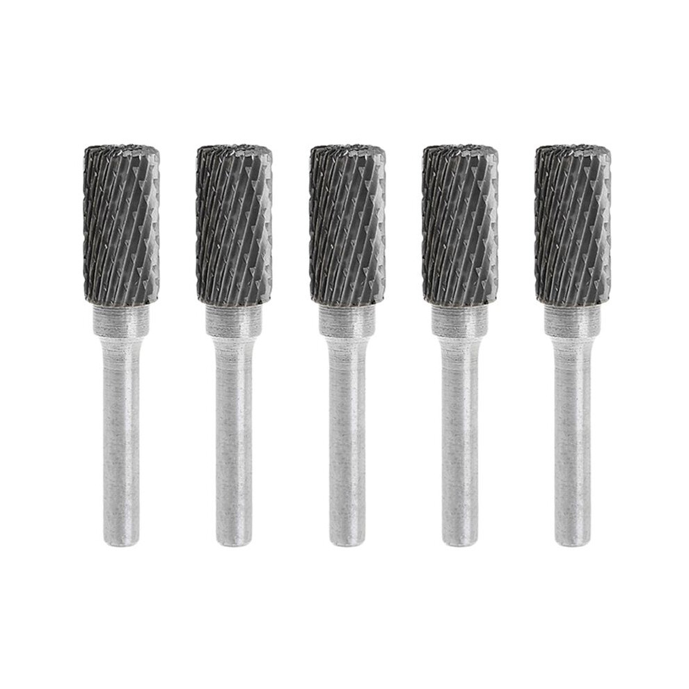 5Pcs 12Mm Carbide Rotary File Milling Shank 6Mm Metal Grinding Cutter Burr 4711232831473