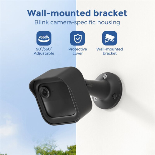 Wall Mount Camera Holder for Blink Outdoor 3rd Gen/4th Gen/2K+ Camera 360 Adjustable Bracket  Case 2