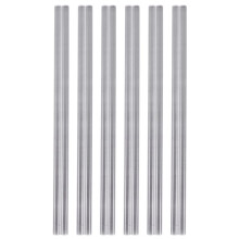 12Pcs 10mm Clear Round Perspex Acrylic Bar PMMA Extruded Rod 12 Inch Length