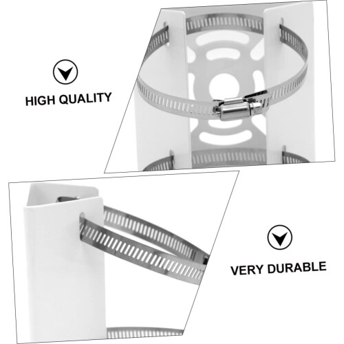 2 Sets Adjustable CCTV Camera Wall Mount, Outdoor Security Camera Bracket with Easy Installation and Flexible Positioning 2