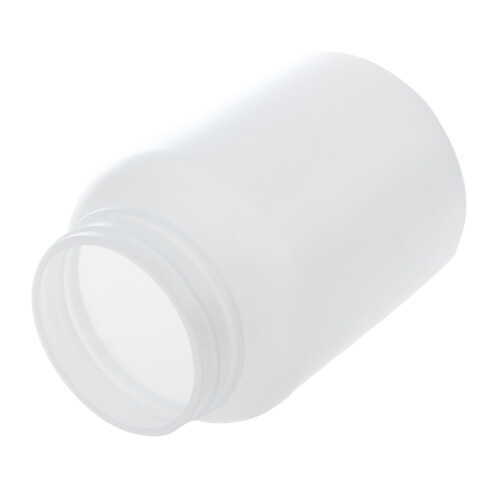 2X Laboratory Chemical Storage Case White Plastic Widemouth Bottle 500ML 2